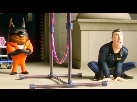 The most DANGEROUS PRISON DOG in the world turns all POLICE OFFICERS into TRAINED DOGS - RECAP