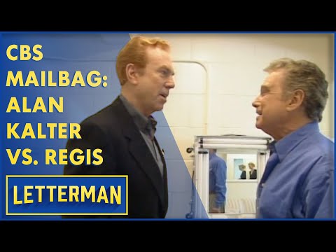 CBS Mailbag: Alan Kalter Isn't Happy With Regis Philbin | Letterman