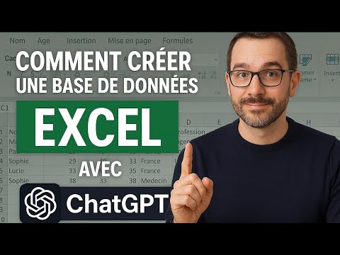 Créer une Base de Données avec ChatGPT (Excel)