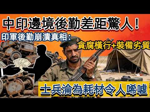 中印邊境後勤差距有多離譜？看完直呼根本不是同一個時代
