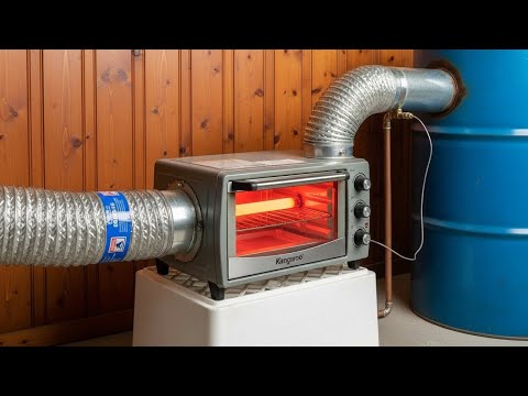 Free Winter Warmth! I Made My Own Heating Project at Home – Zero Electricity Bill ❄️🔥