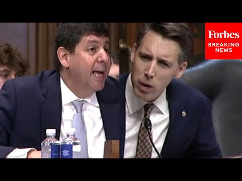 'Did Crime Go Down During Those Years?': Josh Hawley Grills ATF Director Nominee