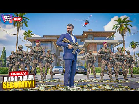MICHAEL BUYING MOST POWERFUL SECURITY in GTA 5 REAL LIFE!🔥#8