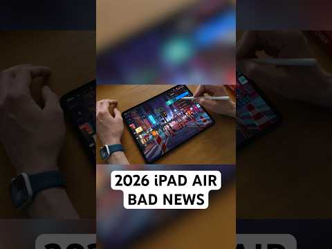 iPad mini Gets OLED Before the Air?! 🤯 #ipadair #ipadmini #apple #applenews #appleipad #2026ipadair