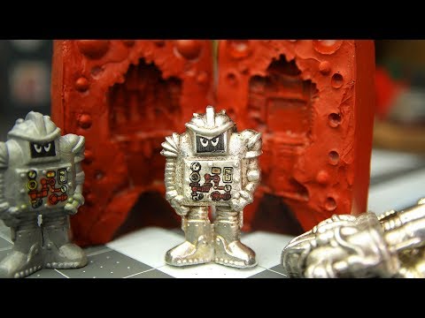 Easy Metal Casting - Plastic to Pewter Sogmaster Figure + DIY Decals