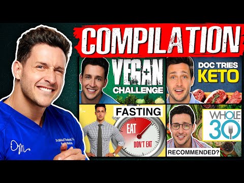 Doctor Mike Tries Every Fad Diet | Compilation