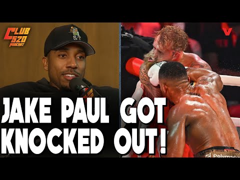Jeff Teague REACTS to Jake Paul getting KNOCKED OUT by Anthony Joshua suffering BROKEN JAW