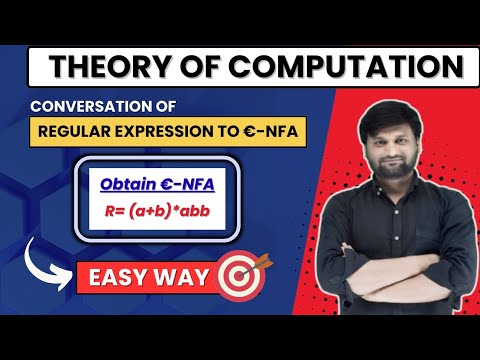 Regular Expression to Epsilon NFA | Conversion of Regular Expression to Finite Automata| TOC | FLAT