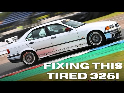 Rear end suspension overhaul on my track 325i E36 saloon