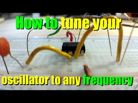 How to create a tuned oscillator at any frequency