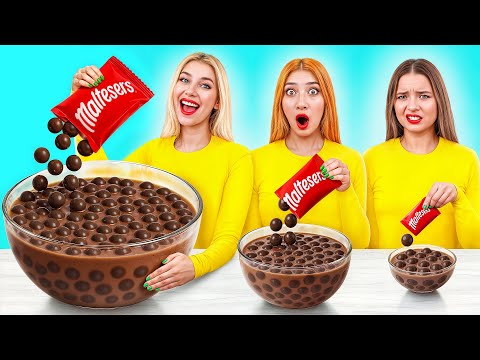 Großer, Mittlerer und Kleiner Teller Challenge | Geheime Kochtipps & Einfache Rezepte von Bubba DO