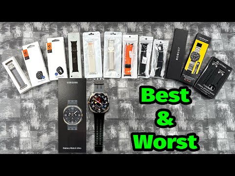 I Reviewed 13 Galaxy Watch Ultra Bands — These Are the Best & Worst!