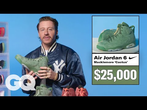 Macklemore Shows Off His Sneaker Collection | GQ