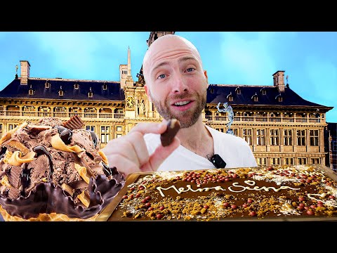 Incredible Belgian CHOCOLATE TOUR in Brussels, Belgium!