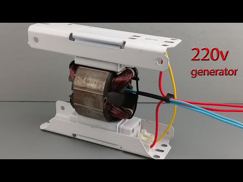 New... how to turn two transformer tools into free 220v powerful electricity generator