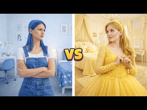 24-GODZINNE WYZWANIE: METAMORFOZA TYLKO W JEDNYM KOLORZE! 🎨 CZY PRZETRWAM? 😱