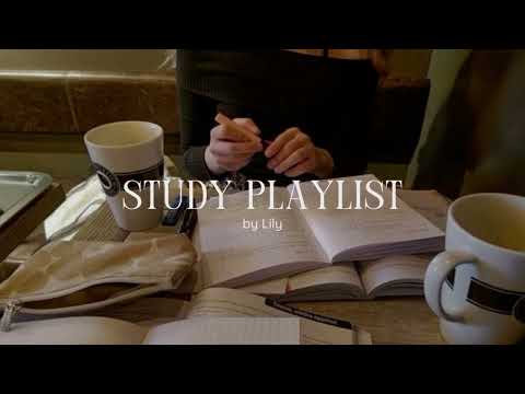 Study playlist ₊˚⊹ ᰔ