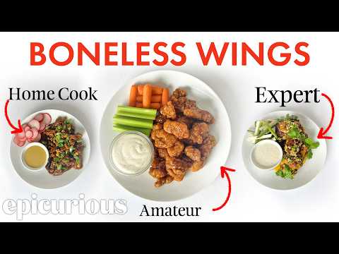 4 Levels of Boneless Wings: Amateur to Food Scientist | Epicurious