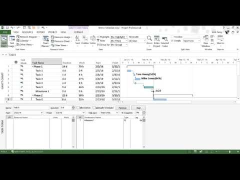 Resource Planning with Microsoft Project