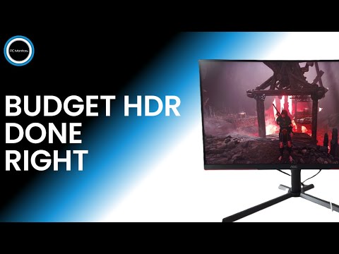 AOC Q27G3XMN (Q27G3XMN/BK) Review - Shining Example of Budget HDR
