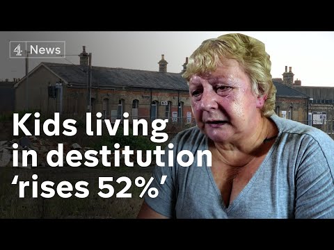 Kids living in destitution in UK rose by 50% in two years