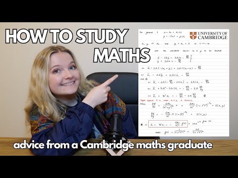 University Mathematics Study Tips 📖 How I Ranked Top of the Year in Mathematics