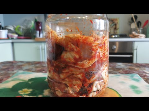 Spicy fish banchan with radish (SIKHAE)