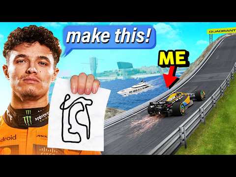 I made Lando Norris' Dream F1 Track AND RACED ON IT