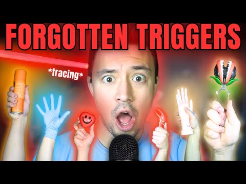 THE FORGOTTEN ASMR TRIGGERS!!!