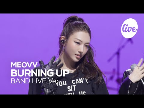 [4K] MEOVV “BURNING UP” Band LIVE [it's Live] K-POP live music show