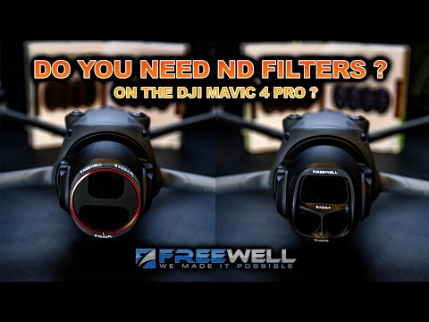 DJI Mavic 4 Pro - Do you need ND Filters ? Freewell ND Filter Review !