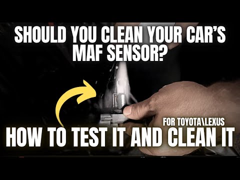 Should You Clean Your MAF Sensor and How to Test It and Clean It on Toyotas