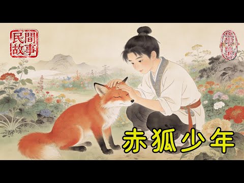 啞巴少年為母求藥誤入禁山，跌入深坑昏迷，醒來身邊蹲著一只通體赤紅的狐貍，狐貍竟帶他走入神秘藥園！#民間故事 #傳統文化 #原創虛構 #華語有聲書 #槐樹下聽書