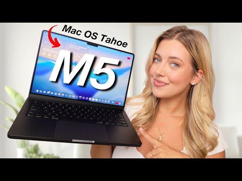 Unboxing the NEW M5 MacBook Pro – macOS Tahoe Has So Many Hidden Features! 💻🤯