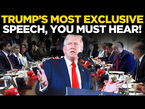 Donald Trump LIVE | Trump’s Most Exclusive Speech Revealed | You Need to Hear This | US News LIVE