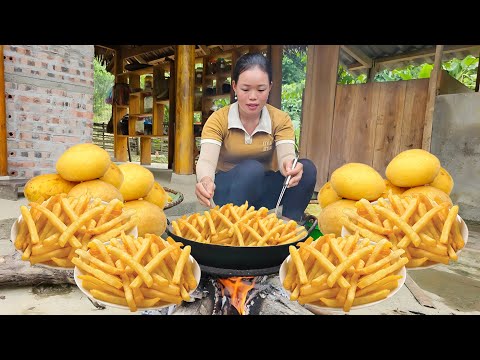 Village Style FRENCH FRIES but with PREMIUM QUALITY:  Recipe & How to Make | Cooking Recipe of Huong