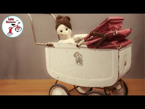 Doll Pram Restoration. Reviving a Vintage Beloved Toy !