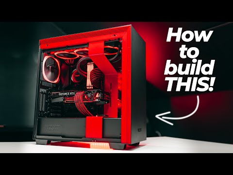 How to build a PC step-by-step | Overkill $4000 π΄&β« theme PC build (RTX 3090 + Ryzen 5800x)