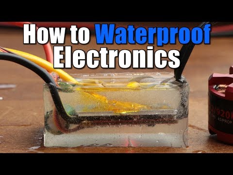 How to Waterproof Electronics || Nail Polish, Silicone, Potting Compound