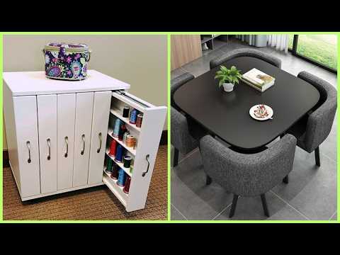 207✅Check out these FURNITURE pieces😱7 SMART FURNITURE TRICKS to ORGANIZE small spaces in your HOME