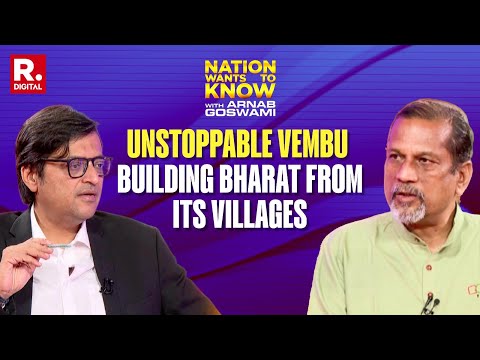 Zoho’s Sridhar Vembu’s Visionary Outlook on Building India Ground Up | Nation Wants to Know | Arnab