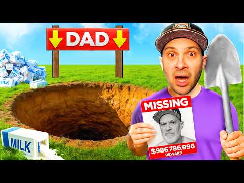 Digging a Hole to Find Dad...