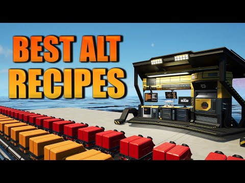 Don't Miss These BEST Mid Tier Alt Recipes In Satisfactory 1.0