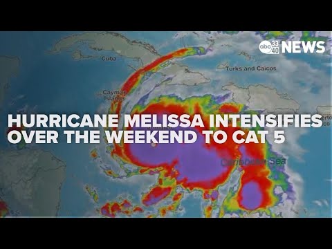 Hurricane Melissa intensifies into Category 5 hurricane