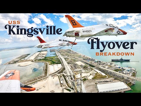 USS Kingsville Flyover — What You DIDN’T See!