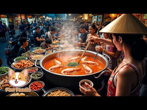 BEST THAI STREET FOOD Compilation | Top Cheapest and Tastiest Dishes You Must Eat | Paw Foodie