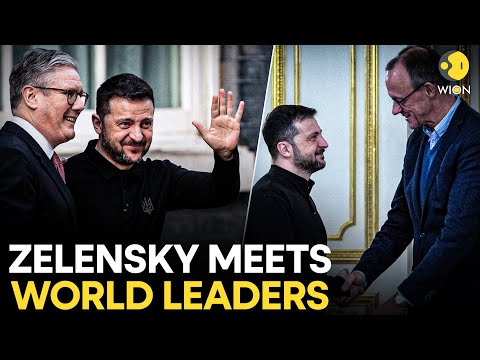 Zelensky In London LIVE: Zelensky Meets French, British And German Counterparts In London | WION