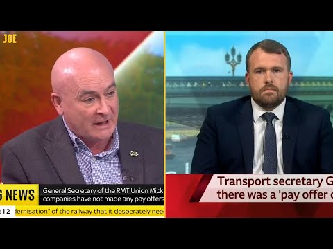 Union leader Mick Lynch makes a complete fool of Tories and journalists