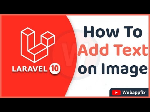 How to Add Text on Image in Laravel | Text on Image | Image to Text | Laravel 10 Add Text on Image