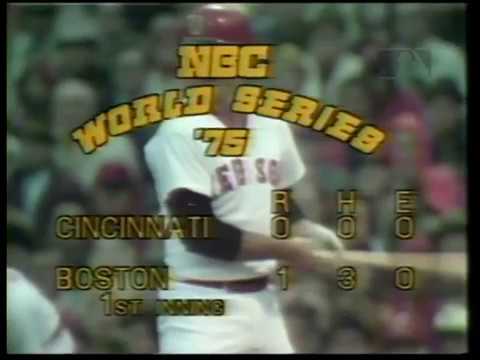 1975 World Series Game 2 - Reds at Red Sox